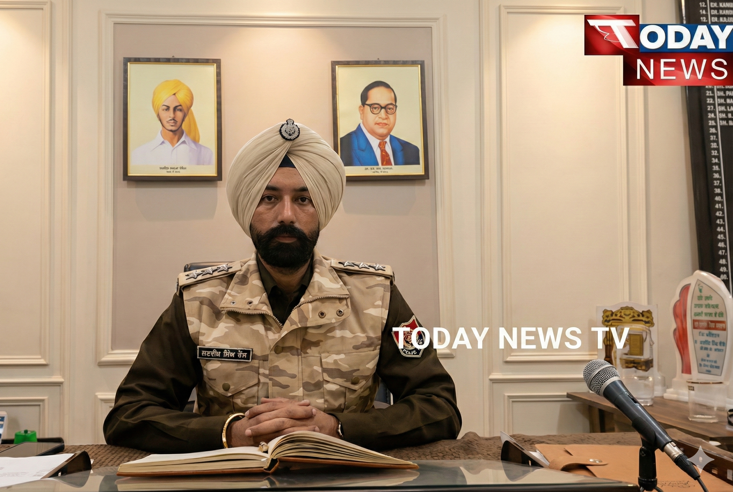 ਡੀਐਸਪੀ ਸਤਵੀਰ ਸਿੰਘ ਬੈਂਸ ਮੀਡੀਆ ਨੂੰ ਜਾਣਕਾਰੀ ਦਿੰਦੇ ਹੋਏ 